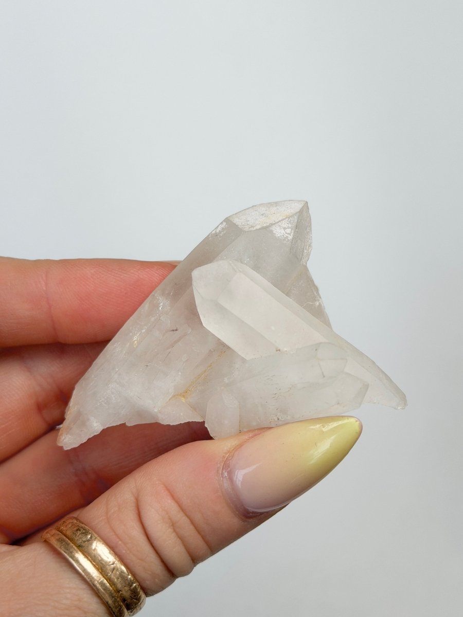 Clear Quartz Cluster, Madagascar Clear Quartz Madagascar - Haus of Moss + Moon