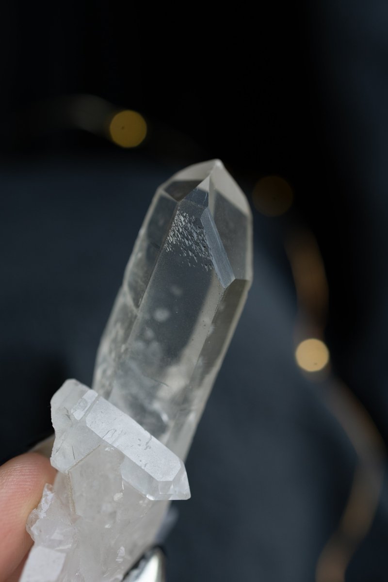 Clear Quartz Cluster Time Link, Diamantina, M Clear QuartzBrazil - Haus of Moss + Moon