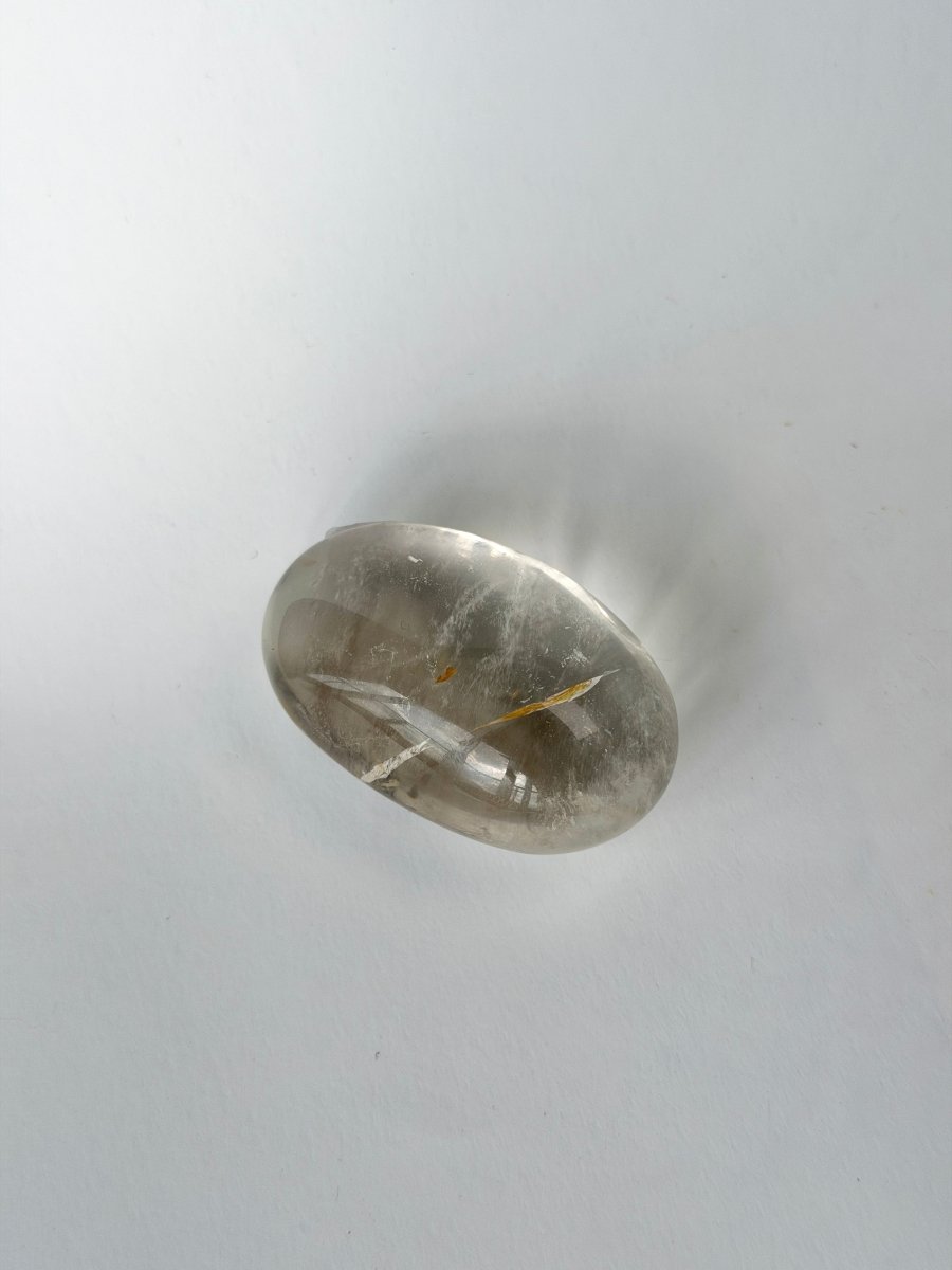 Clear Quartz Pebble, A Clear QuartzMadagascar - Haus of Moss and Moon