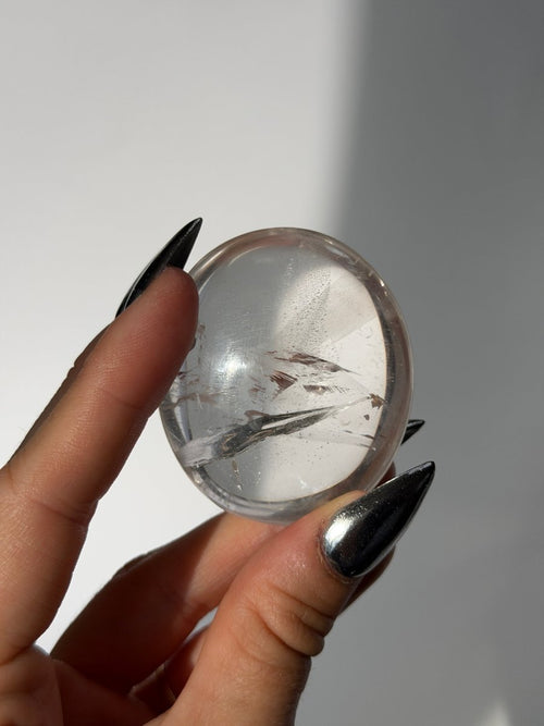 Clear Quartz Pebble, B Clear QuartzMadagascar - Haus of Moss and Moon