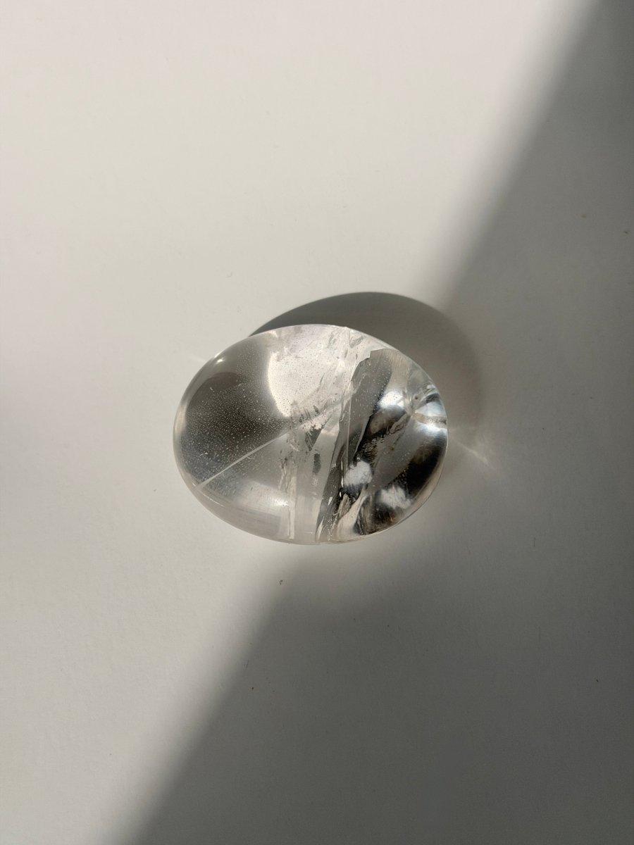 Clear Quartz Pebble, B Clear QuartzMadagascar - Haus of Moss and Moon