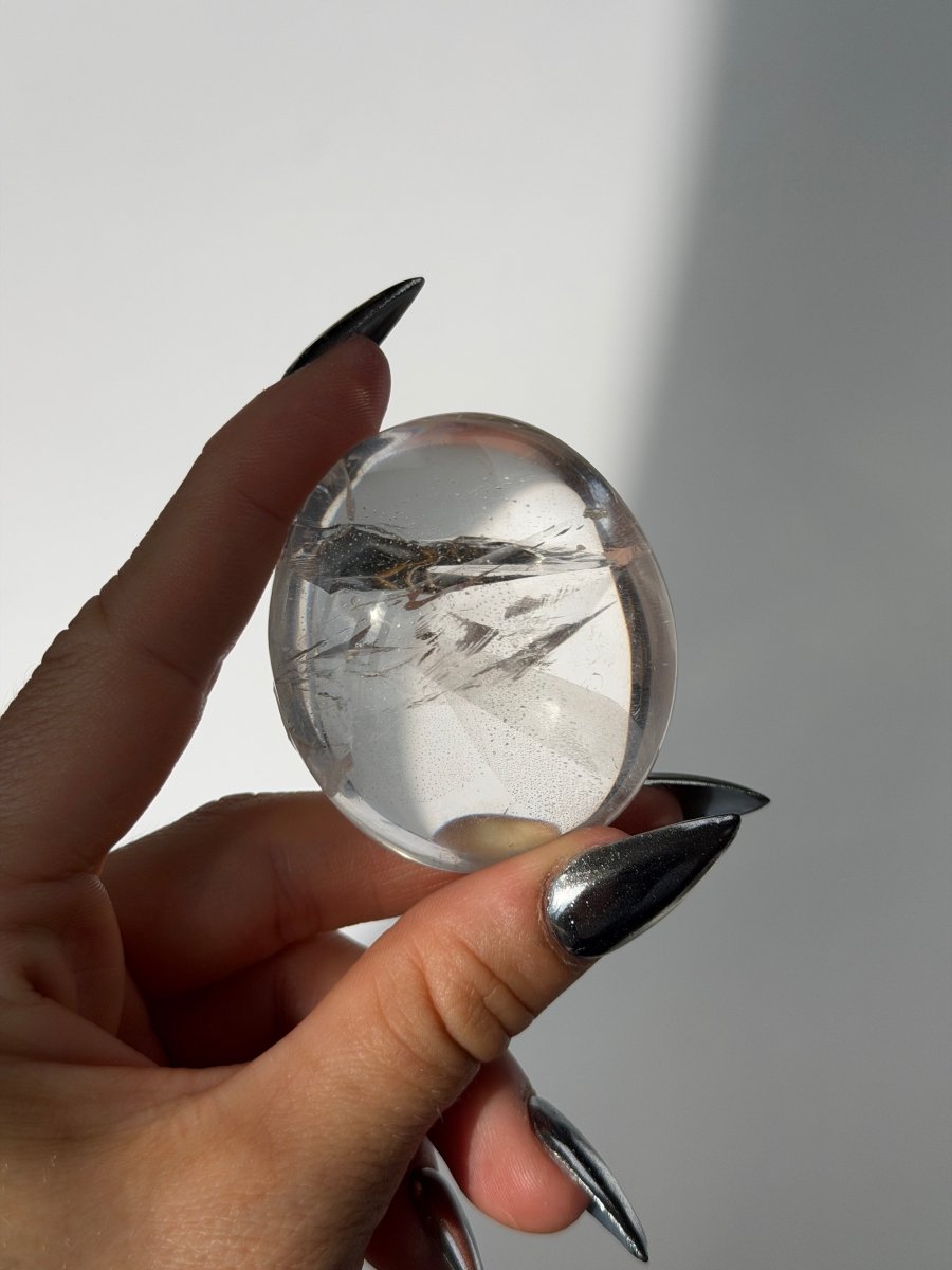 Clear Quartz Pebble, B Clear QuartzMadagascar - Haus of Moss and Moon