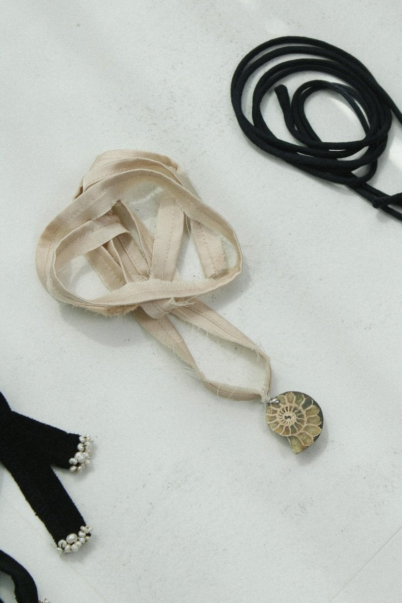 CORALIA Ammonite Choker | palmworks x hom+m JewelleryHaus of Moss + Moon- Haus of Moss and Moon