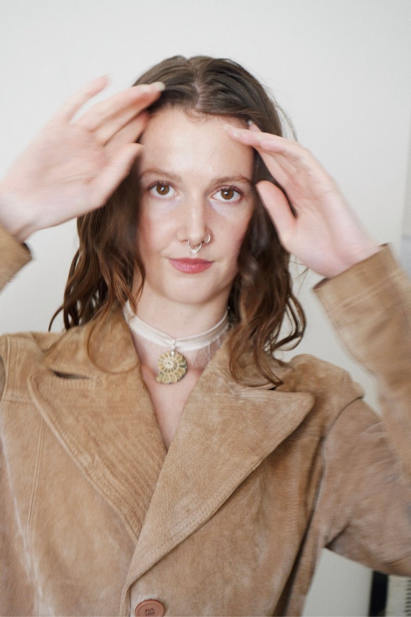 CORALIA Ammonite Choker | palmworks x hom+m JewelleryHaus of Moss + Moon- Haus of Moss and Moon