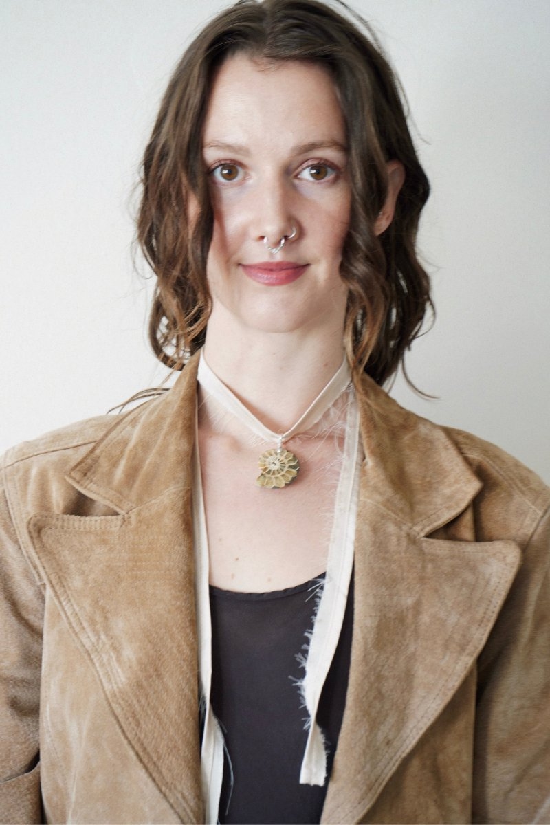 CORALIA Ammonite Choker | palmworks x hom+m JewelleryHaus of Moss + Moon- Haus of Moss and Moon