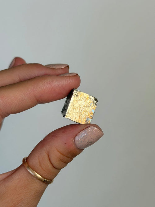Cubic Pyrite, North Wales PyriteUnited Kingdom- Haus of Moss and Moon