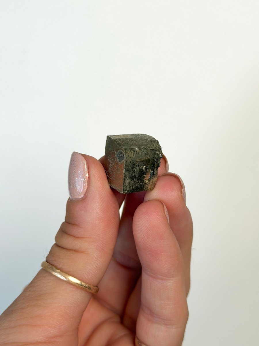 Cubic Pyrite, North Wales PyriteUnited Kingdom- Haus of Moss and Moon
