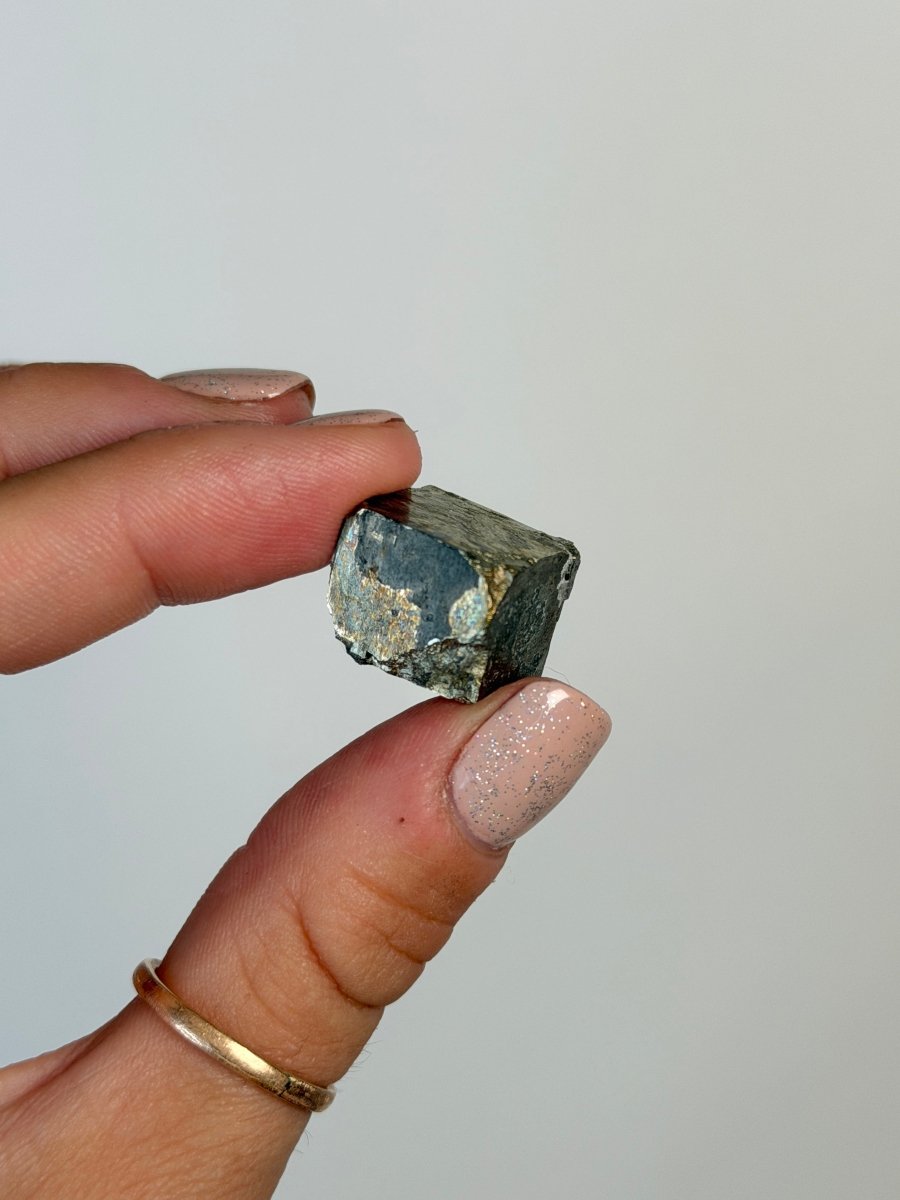 Cubic Pyrite, North Wales PyriteUnited Kingdom- Haus of Moss and Moon