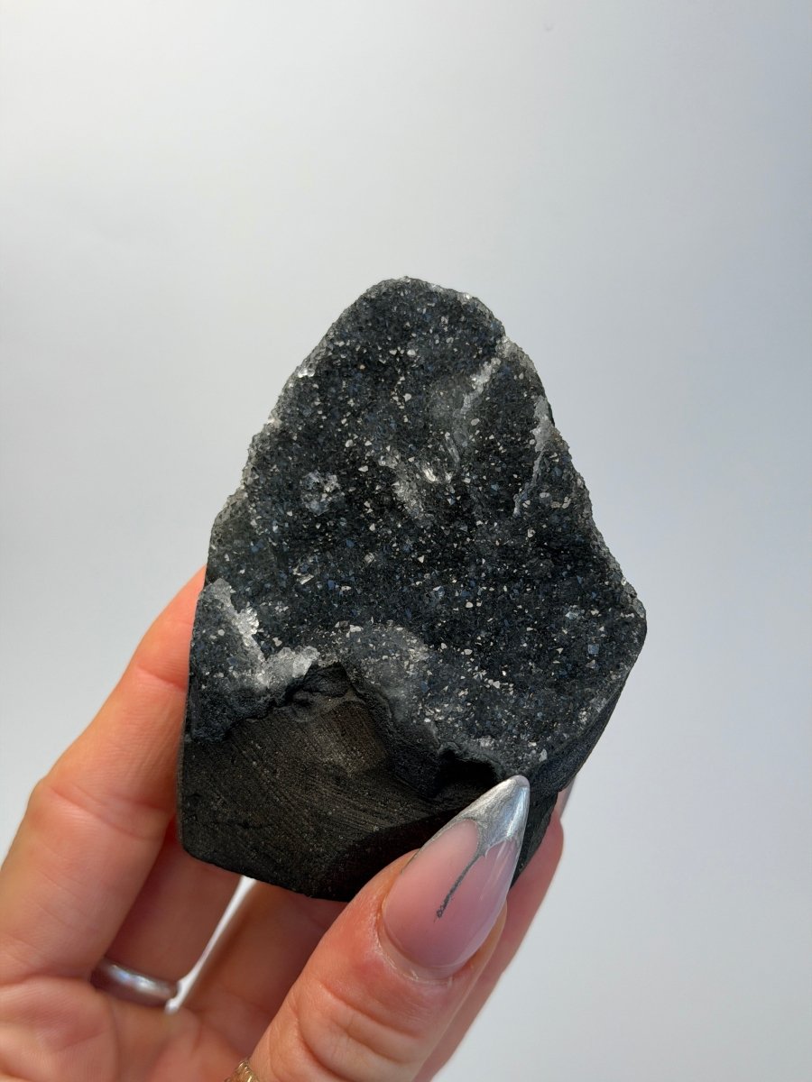 Dark Blue Chalcedony, Zeolites, B ZeolitesIndia - Haus of Moss + Moon