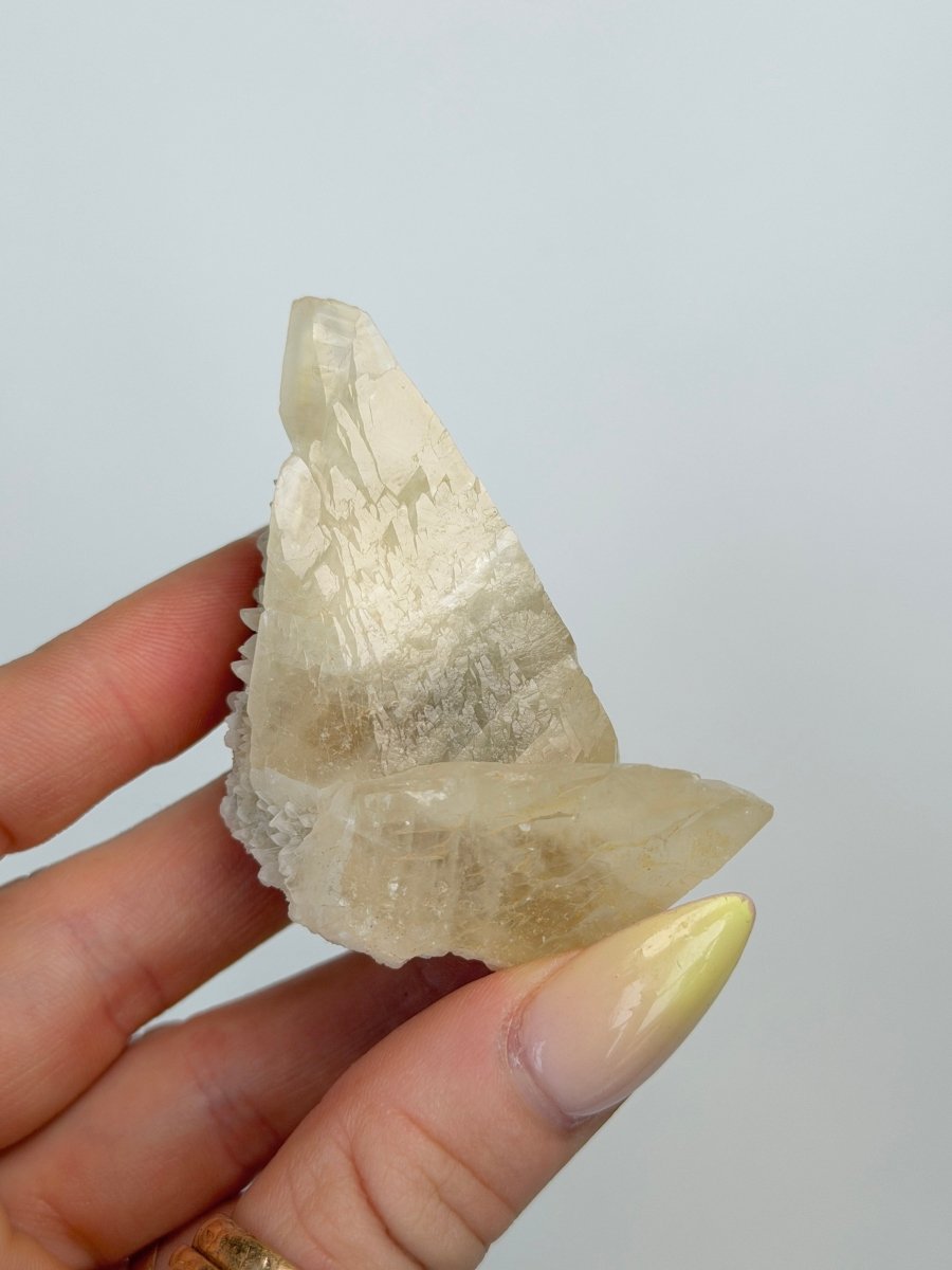 Dog Tooth Calcite, Yate, Bristol Calcite Bristol - Haus of Moss + Moon