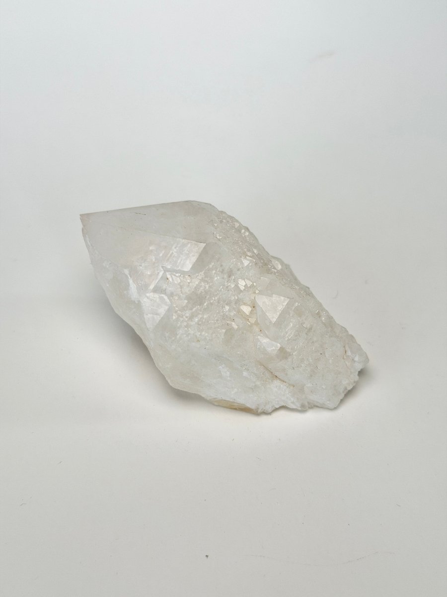 Elestial Clear Quartz Point, Madagascar Clear Quartz Madagascar - Haus of Moss + Moon