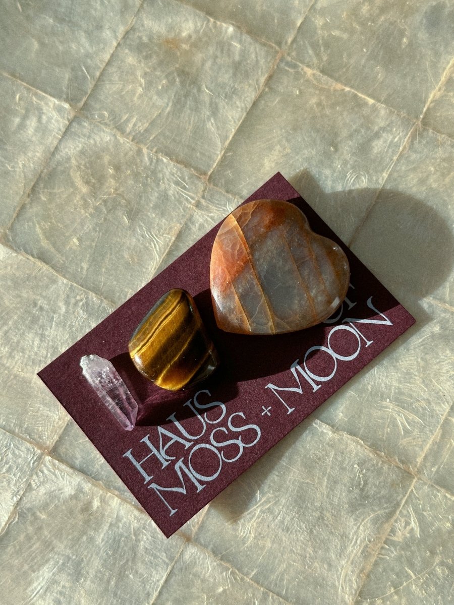 Feminine Flow Crystal Gift Set Gift SetsHaus of Moss + Moon - Haus of Moss + Moon