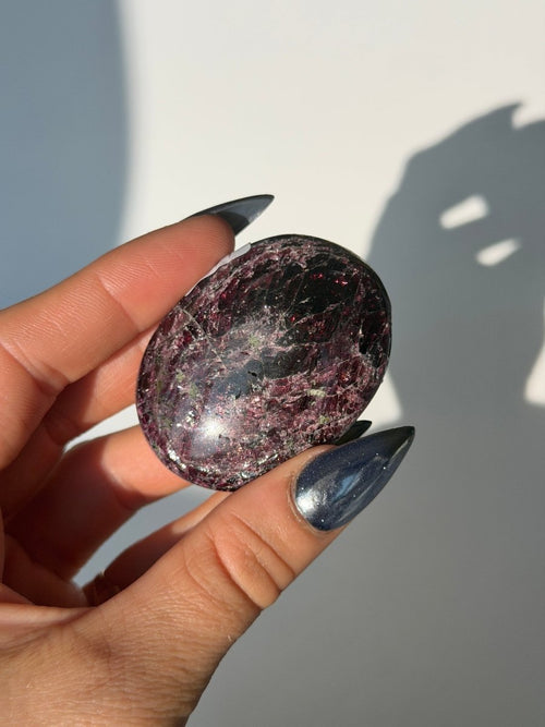 Garnet Pebble, B GarnetIndia- Haus of Moss and Moon
