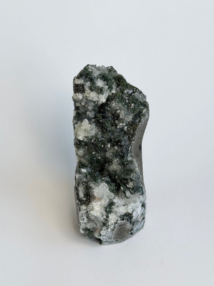 Green Chalcedony, Zeolites, A Zeolites India - Haus of Moss + Moon