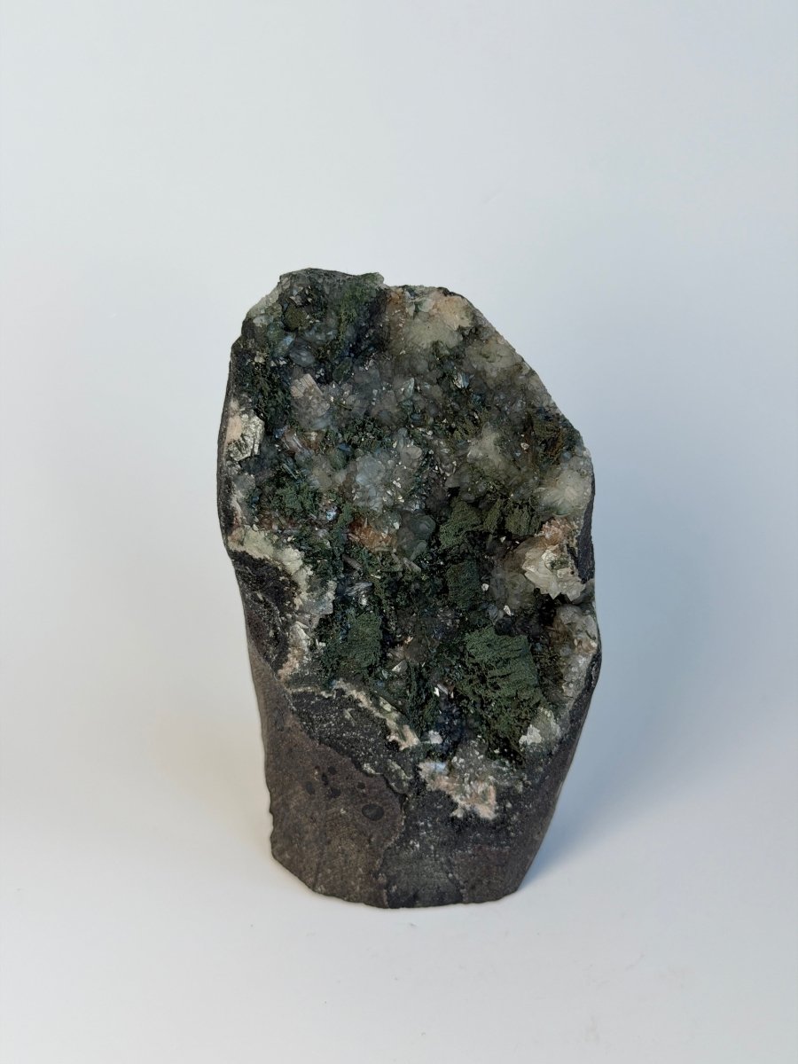 Green Chalcedony, Zeolites, B Zeolites India - Haus of Moss + Moon