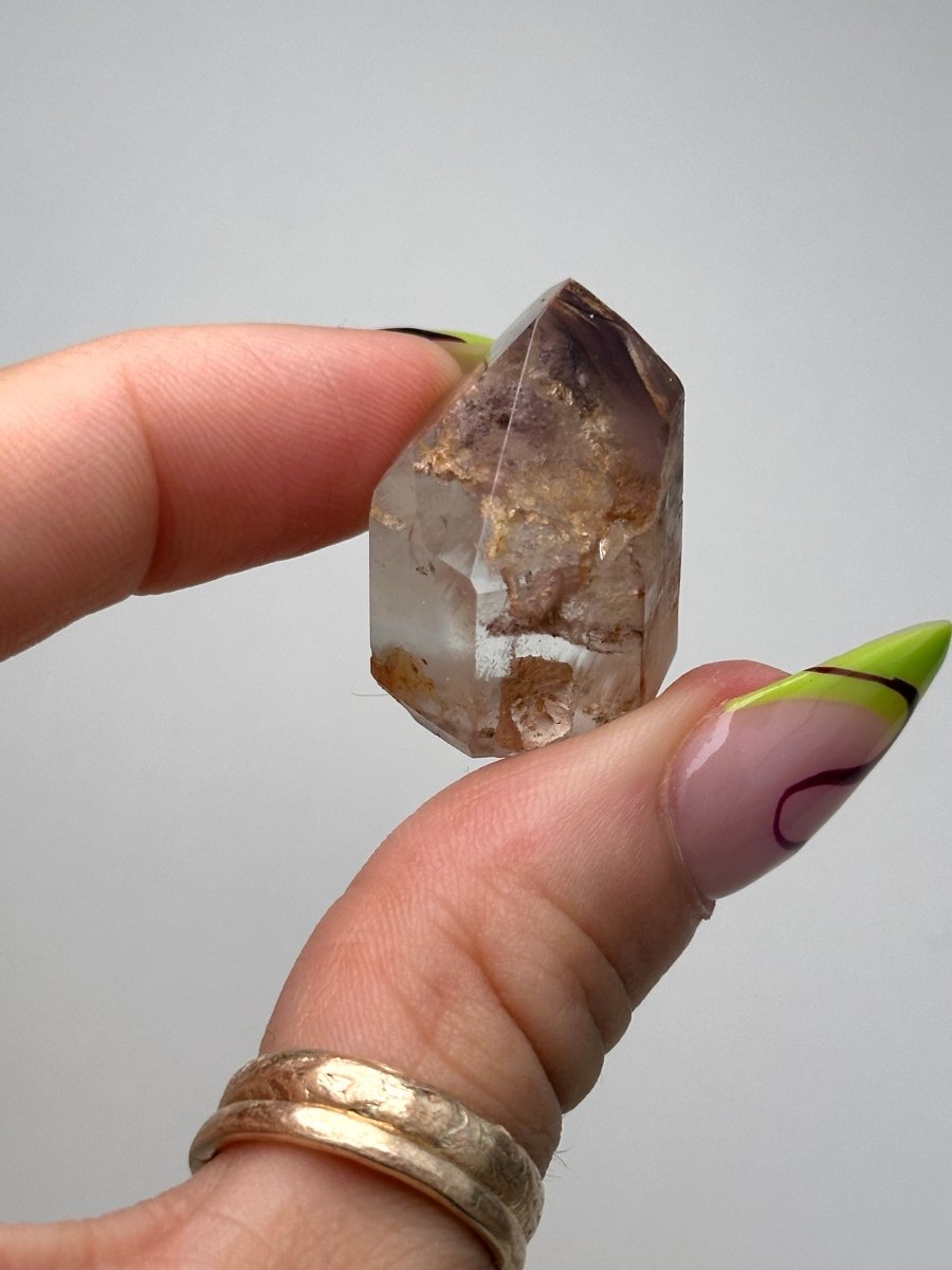 Hematite 'Lithium' Quartz Points, Bahia, Brazil, F Included QuartzBrazil - Haus of Moss + Moon