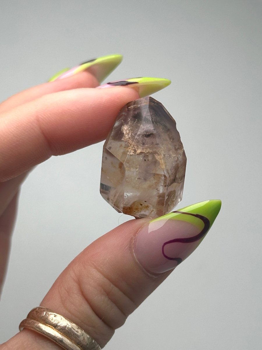 Hematite 'Lithium' Quartz Points, Bahia, Brazil, F Included QuartzBrazil - Haus of Moss + Moon