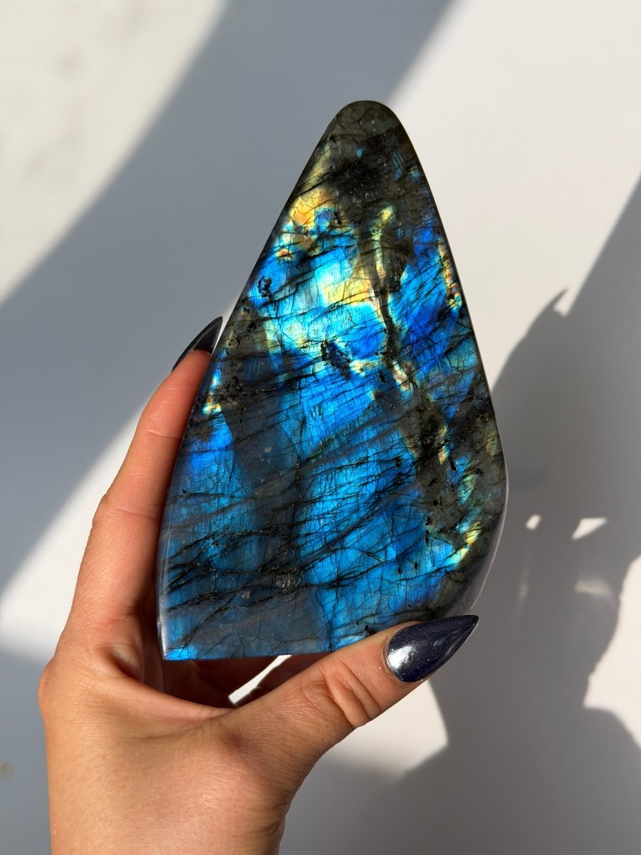 Labradorite Free Form LabradoriteMadagascar- Haus of Moss and Moon