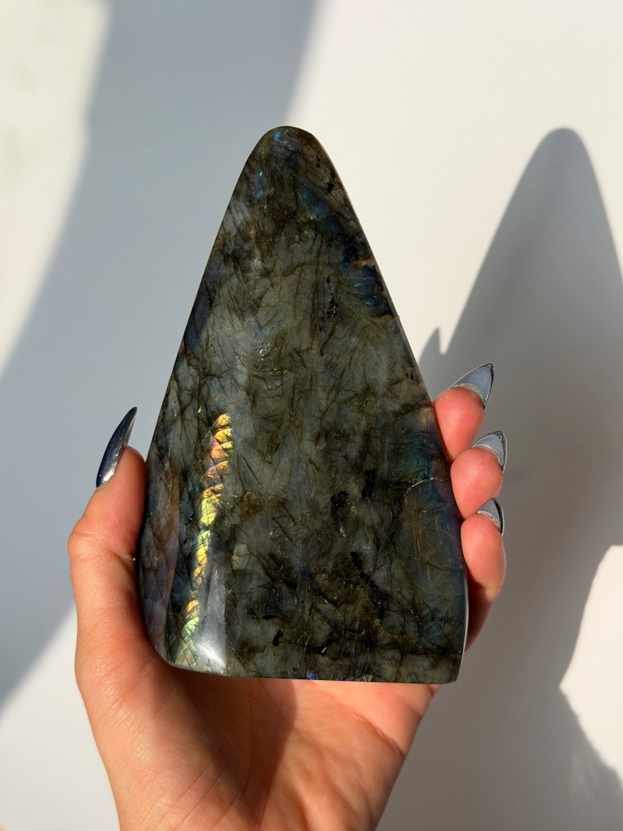 Labradorite Free Form LabradoriteMadagascar- Haus of Moss and Moon