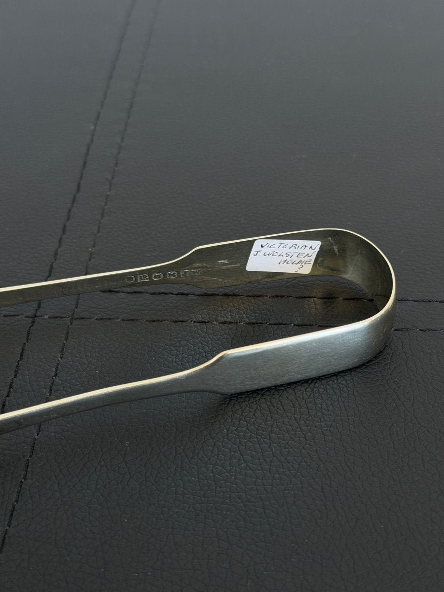 Large Antique Silver Tongs TongsHaus of Moss + Moon- Haus of Moss and Moon