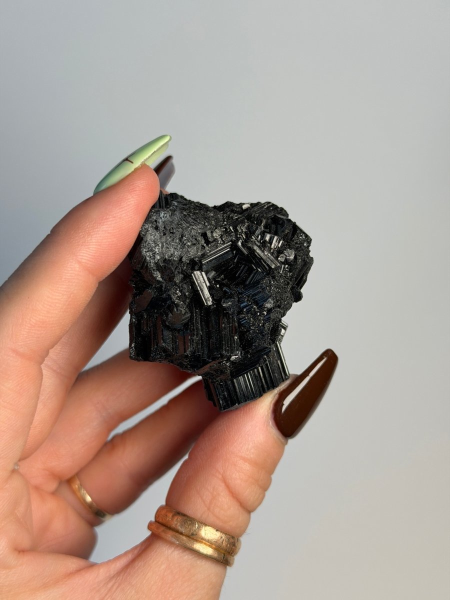 Large Black Tourmaline, Madagascar TourmalineMadagascar - Haus of Moss + Moon