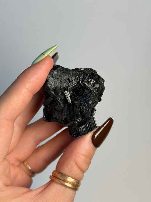 Large Black Tourmaline, Madagascar TourmalineMadagascar - Haus of Moss + Moon