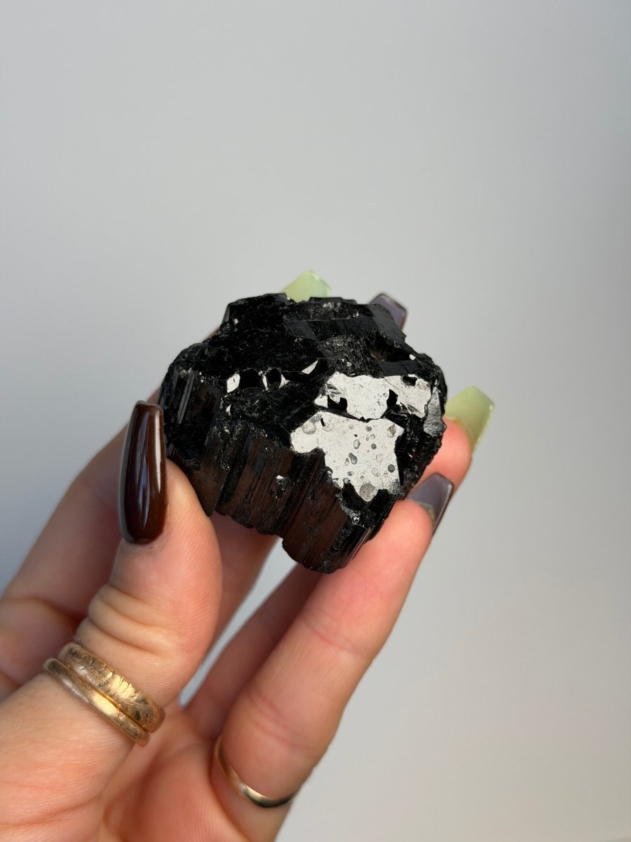 Large Black Tourmaline, Madagascar TourmalineMadagascar - Haus of Moss + Moon