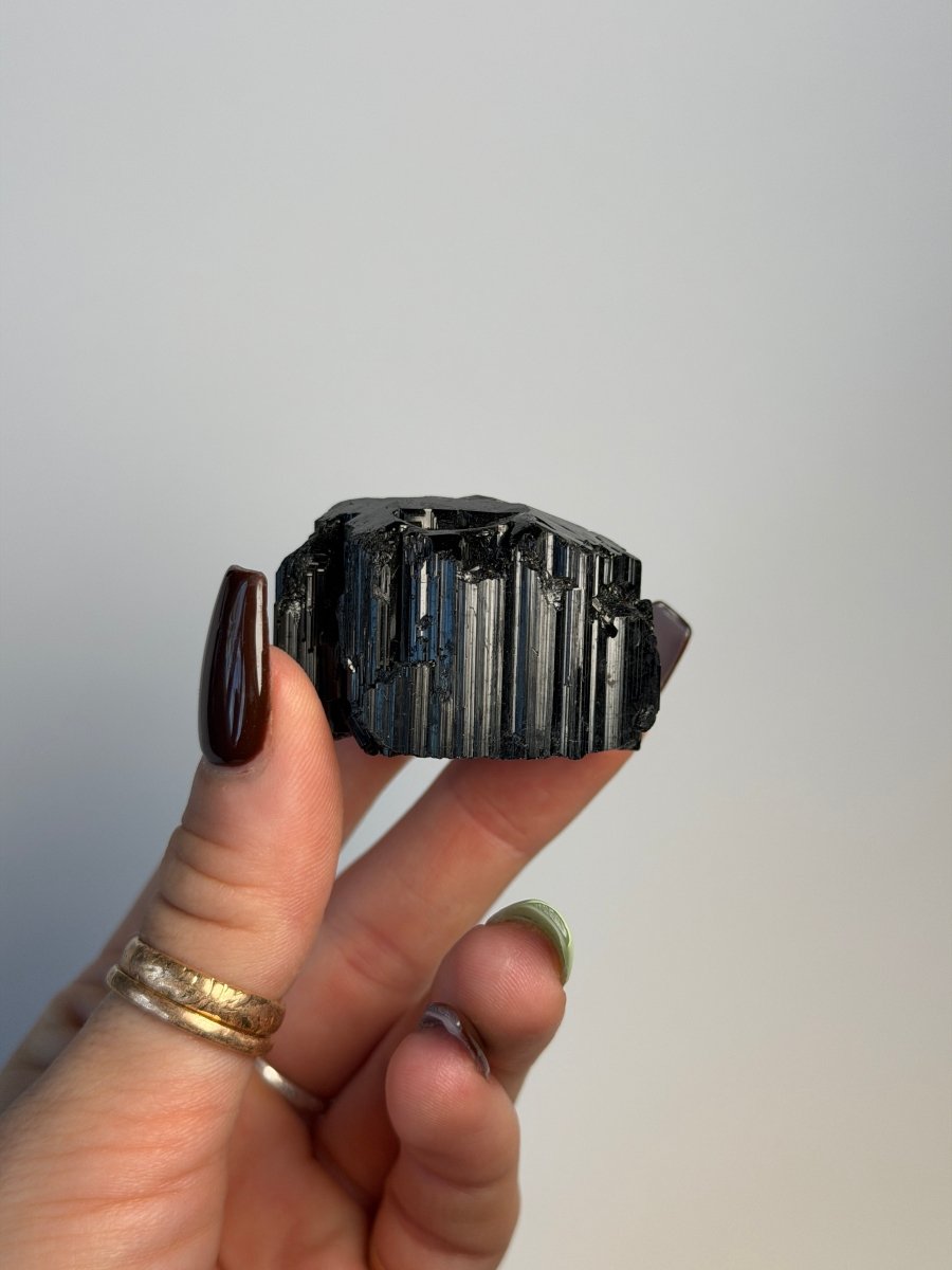 Large Black Tourmaline, Madagascar TourmalineMadagascar - Haus of Moss + Moon