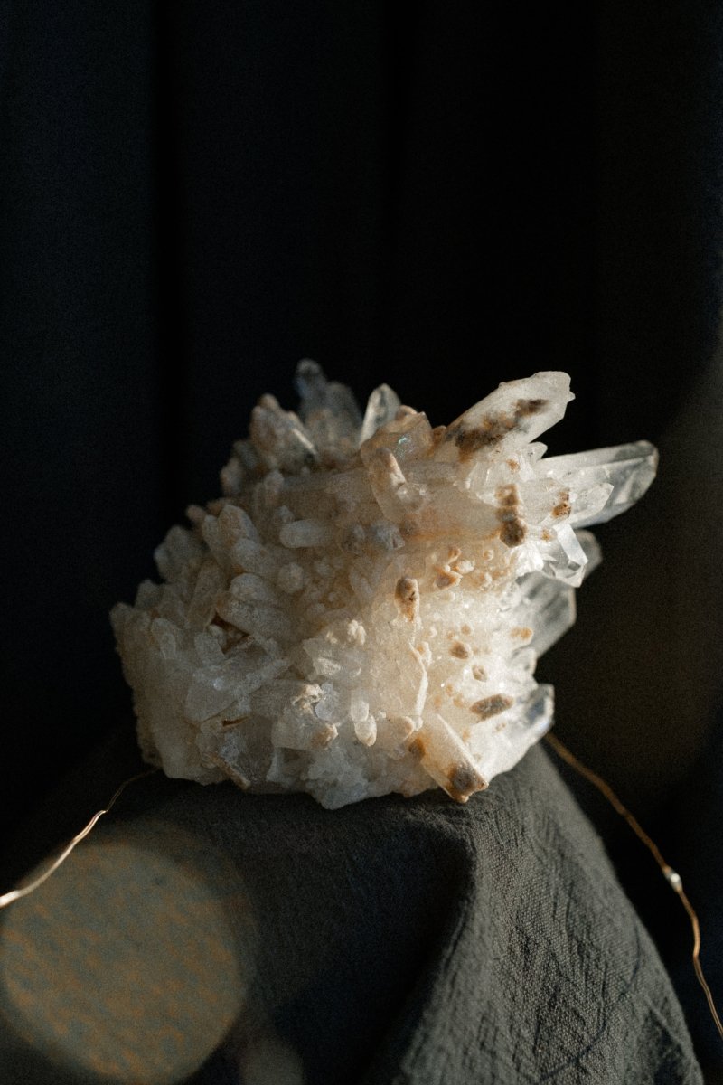 Large Clear Quartz Cluster, Diamantina, C Clear QuartzBrazil - Haus of Moss + Moon