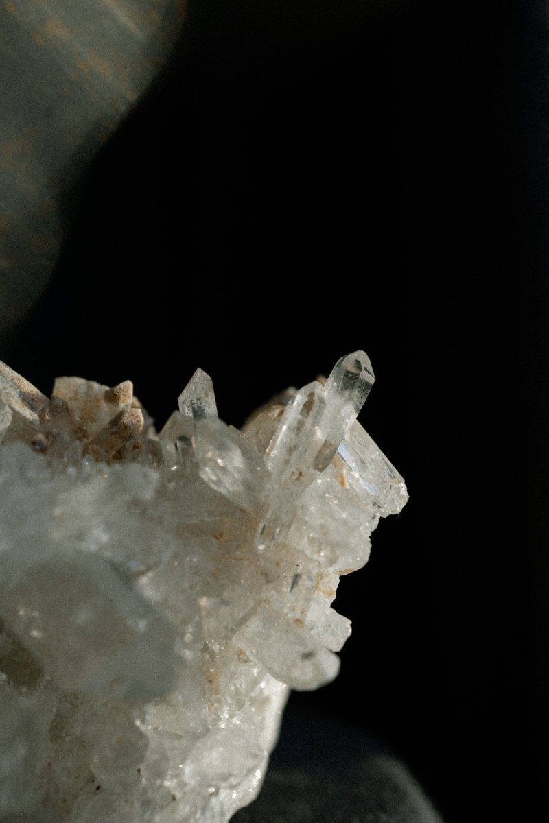 Large Clear Quartz Cluster, Diamantina, C Clear QuartzBrazil - Haus of Moss + Moon