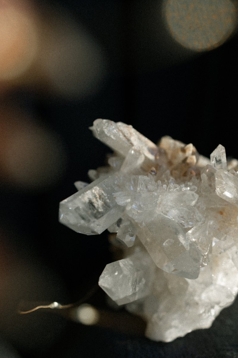Large Clear Quartz Cluster, Diamantina, C Clear QuartzBrazil - Haus of Moss + Moon