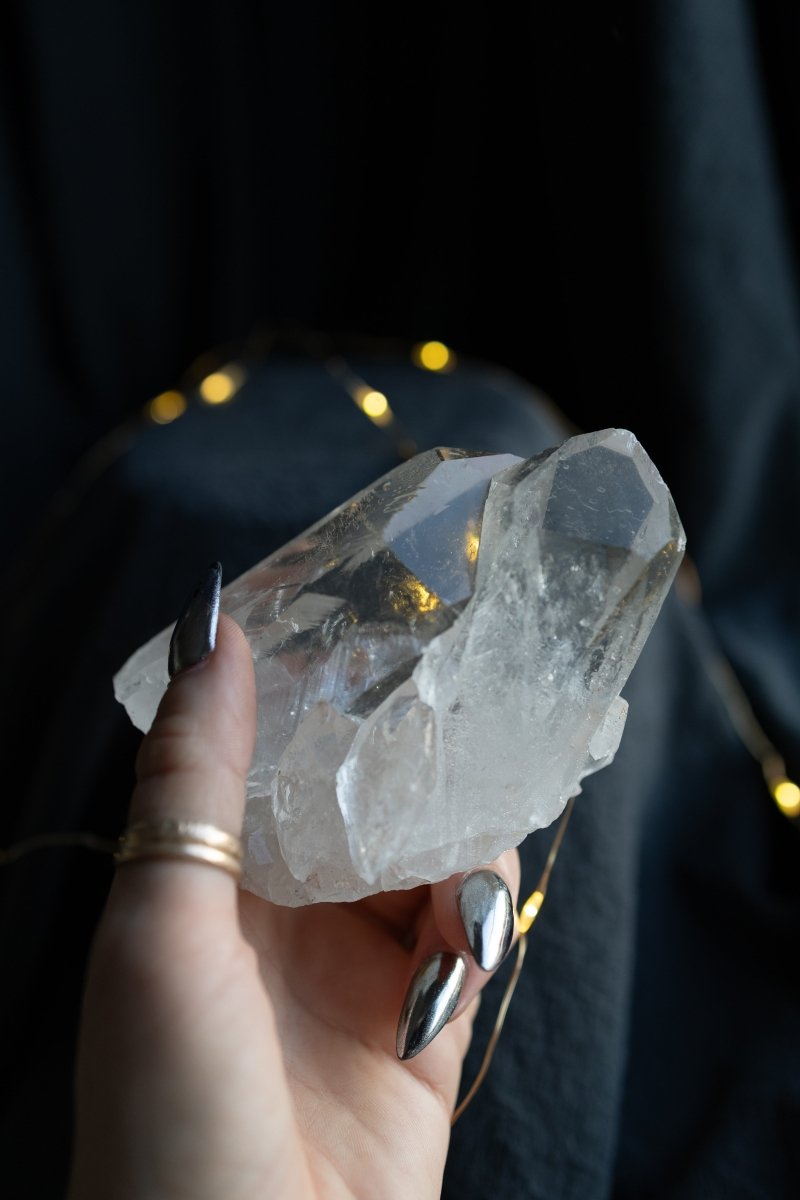 Large Starbrary Clear Quartz Cluster, Diamantina, B Clear QuartzBrazil - Haus of Moss + Moon