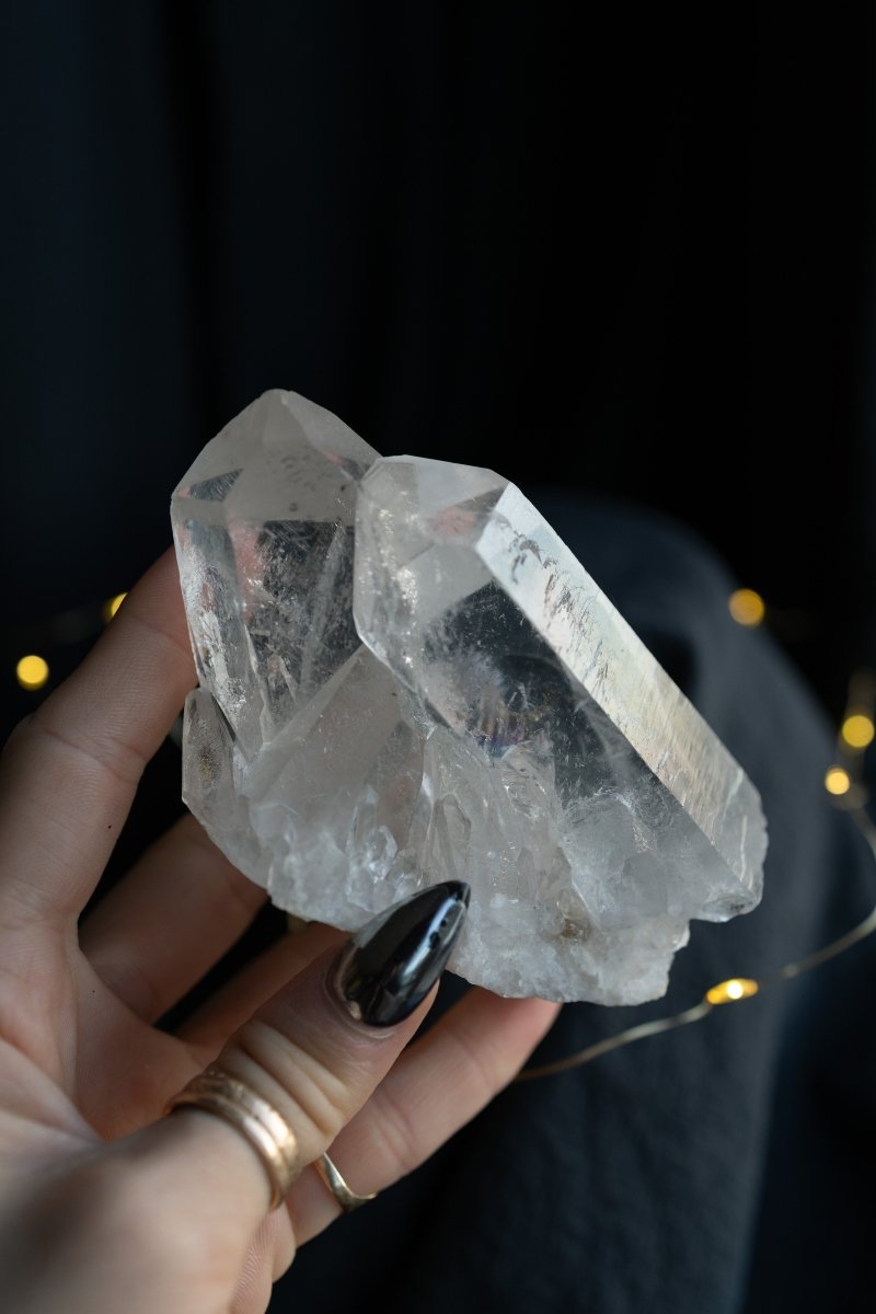 Large Starbrary Clear Quartz Cluster, Diamantina, B Clear QuartzBrazil - Haus of Moss + Moon