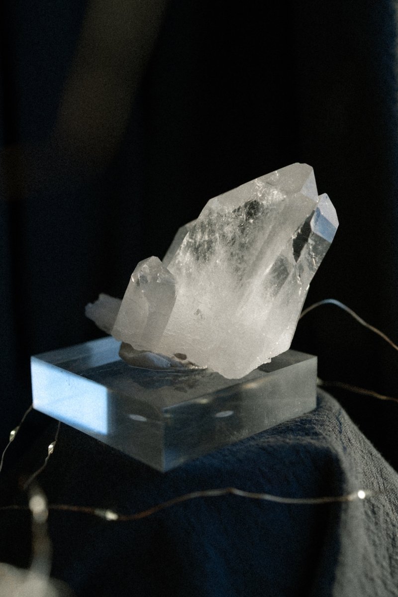 Large Starbrary Clear Quartz Cluster, Diamantina, Q Clear QuartzBrazil - Haus of Moss + Moon