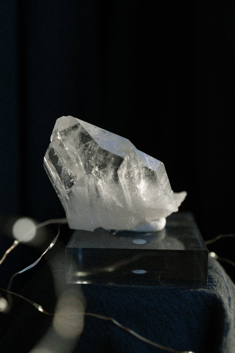 Large Starbrary Clear Quartz Cluster, Diamantina, Q Clear QuartzBrazil - Haus of Moss + Moon