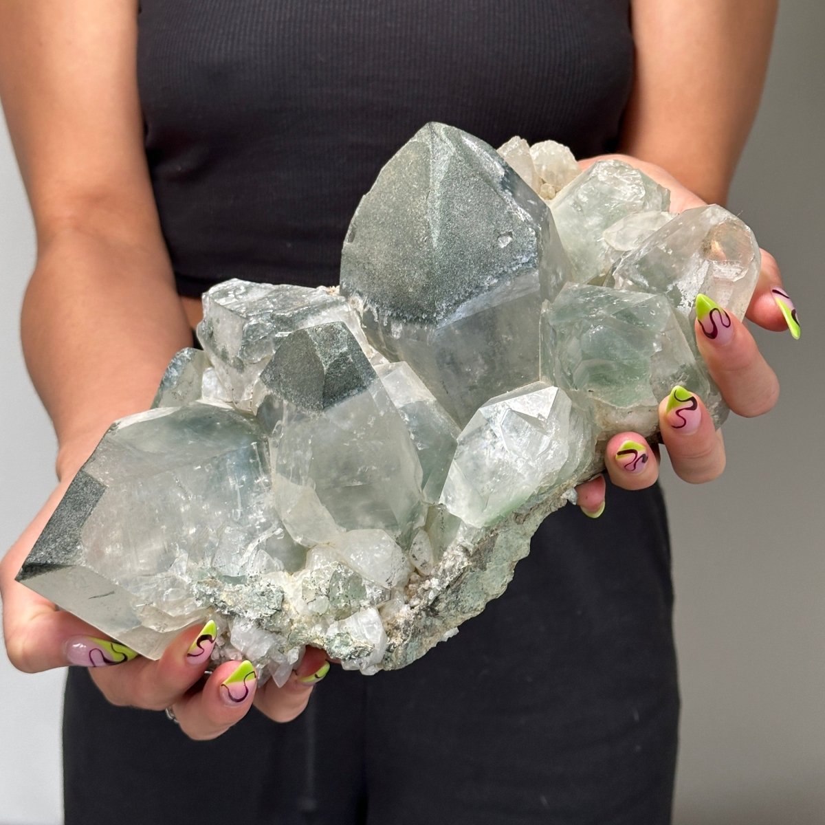 Large Statement Himalayan Chlorite Quartz, Himalayas Chlorite QuartzHimalayas - Haus of Moss + Moon