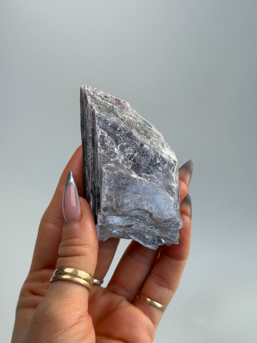 Lepidolite Sheet, Mica, Brazil, H LepidoliteBrazil - Haus of Moss + Moon
