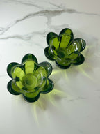 Lotus Flower Tealight Holder Pair Tea Light HoldersHaus of Moss + Moon - Haus of Moss + Moon