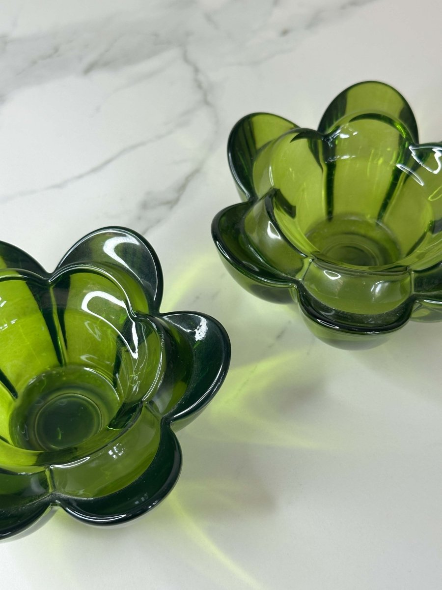 Lotus Flower Tealight Holder Pair Tea Light HoldersHaus of Moss + Moon - Haus of Moss + Moon