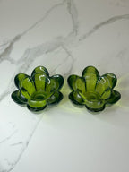 Lotus Flower Tealight Holder Pair Tea Light HoldersHaus of Moss + Moon - Haus of Moss + Moon