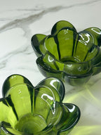 Lotus Flower Tealight Holder Pair Tea Light HoldersHaus of Moss + Moon - Haus of Moss + Moon