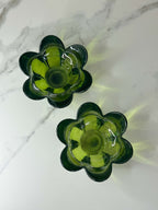 Lotus Flower Tealight Holder Pair Tea Light HoldersHaus of Moss + Moon - Haus of Moss + Moon