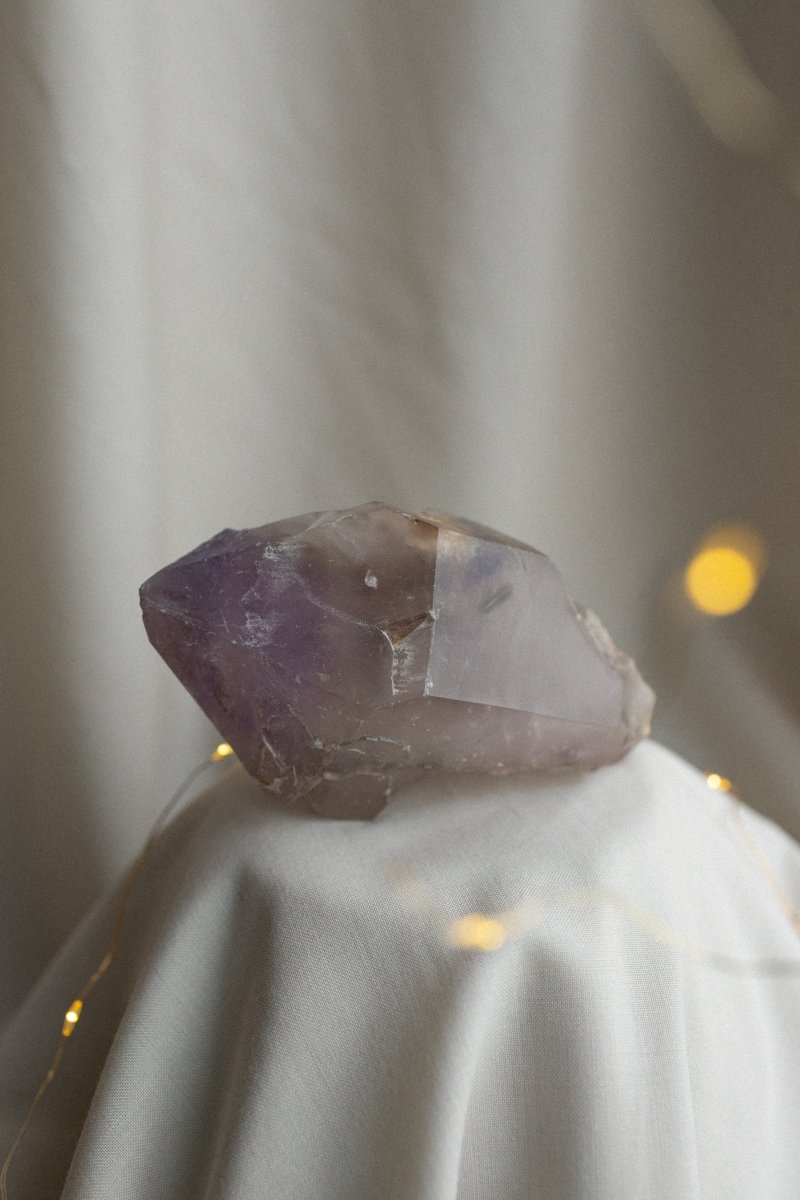 Madagascan Elestial Amethyst, E AmethystMadagascar - Haus of Moss + Moon