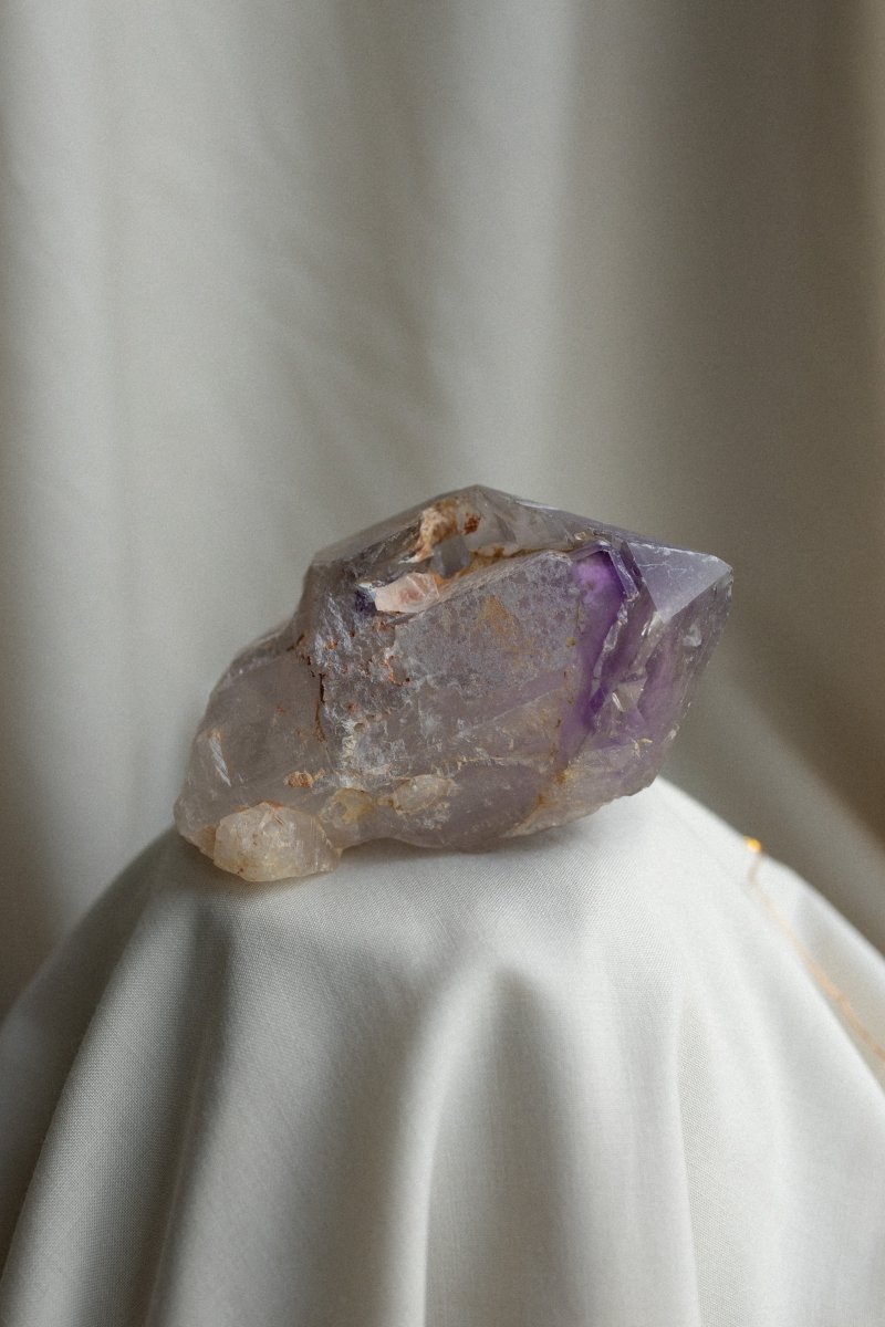 Madagascan Elestial Amethyst, E AmethystMadagascar - Haus of Moss + Moon