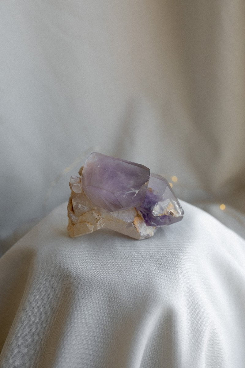 Madagascan Elestial Amethyst, O AmethystMadagascar - Haus of Moss + Moon