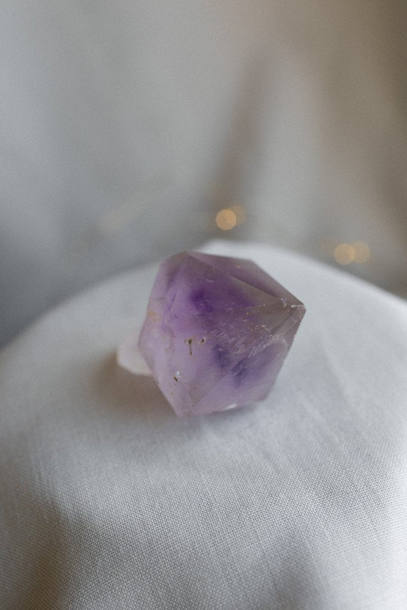 Madagascan Elestial Amethyst, P AmethystMadagascar - Haus of Moss + Moon