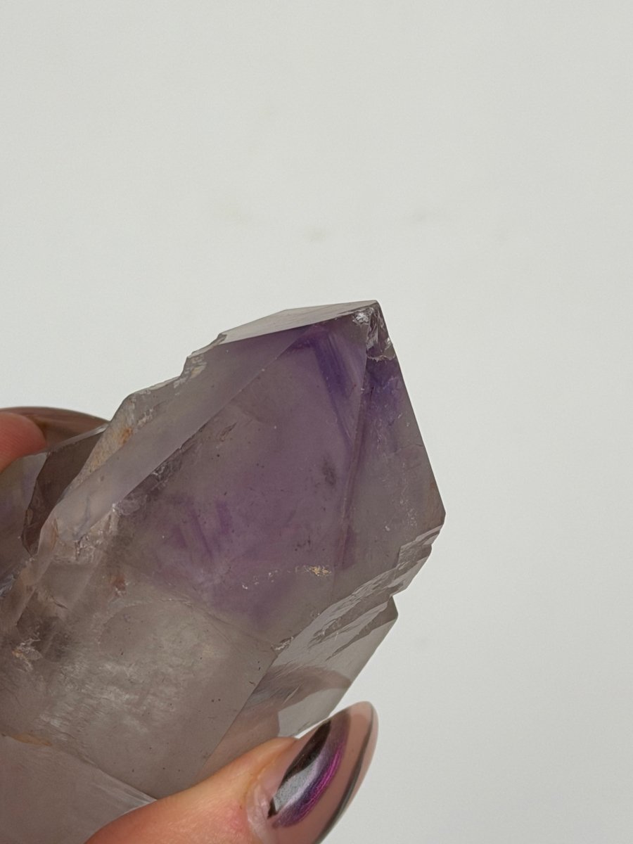 Madagascan Elestial Amethyst Sceptre, R AmethystMadagascar - Haus of Moss + Moon