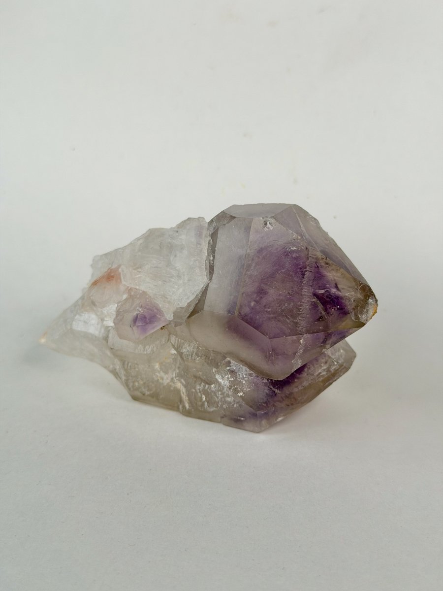 Madagascan Elestial Amethyst, T AmethystMadagascar - Haus of Moss + Moon