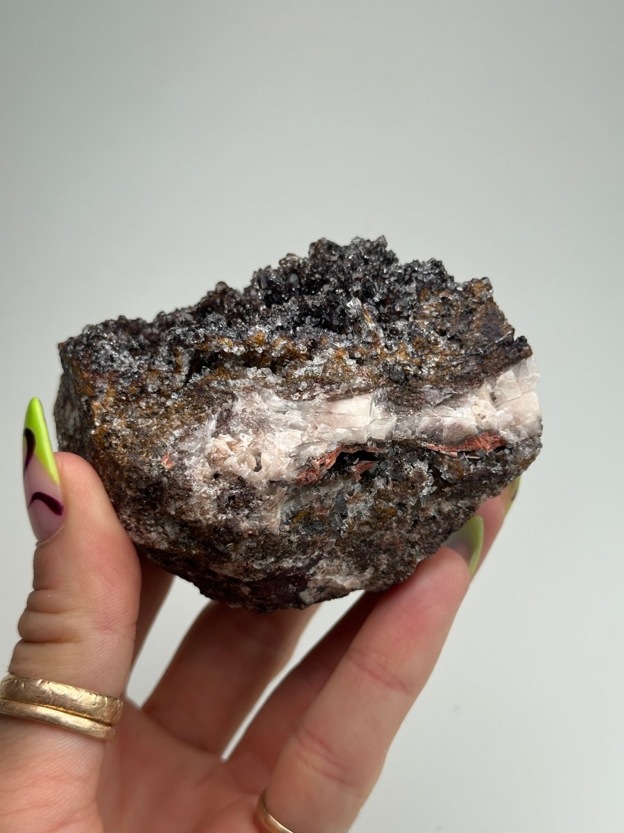 Manganese Quartz, Morocco, H Manganese Quartz Morocco - Haus of Moss + Moon