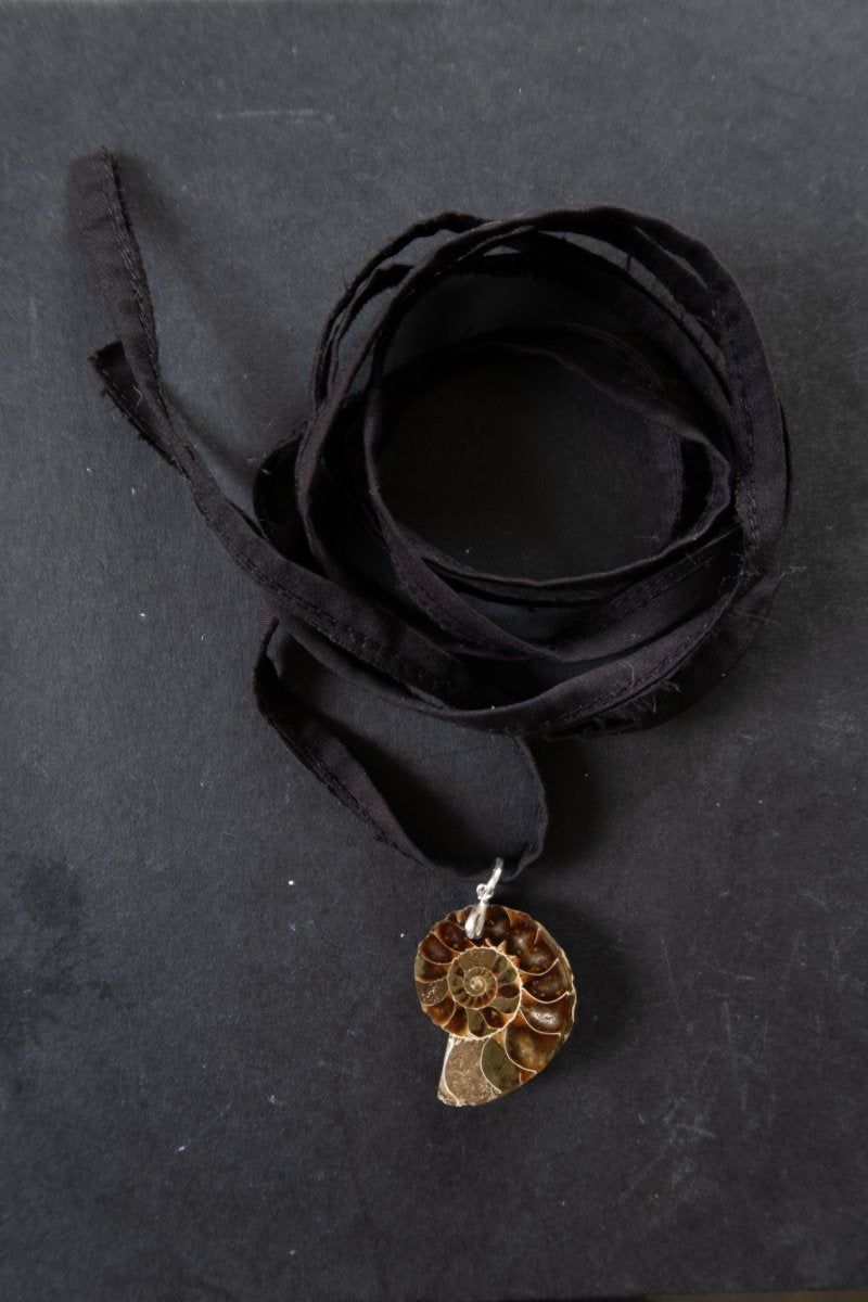 MARIS Ammonite Choker | palmworks x hom+m JewelleryHaus of Moss + Moon- Haus of Moss and Moon